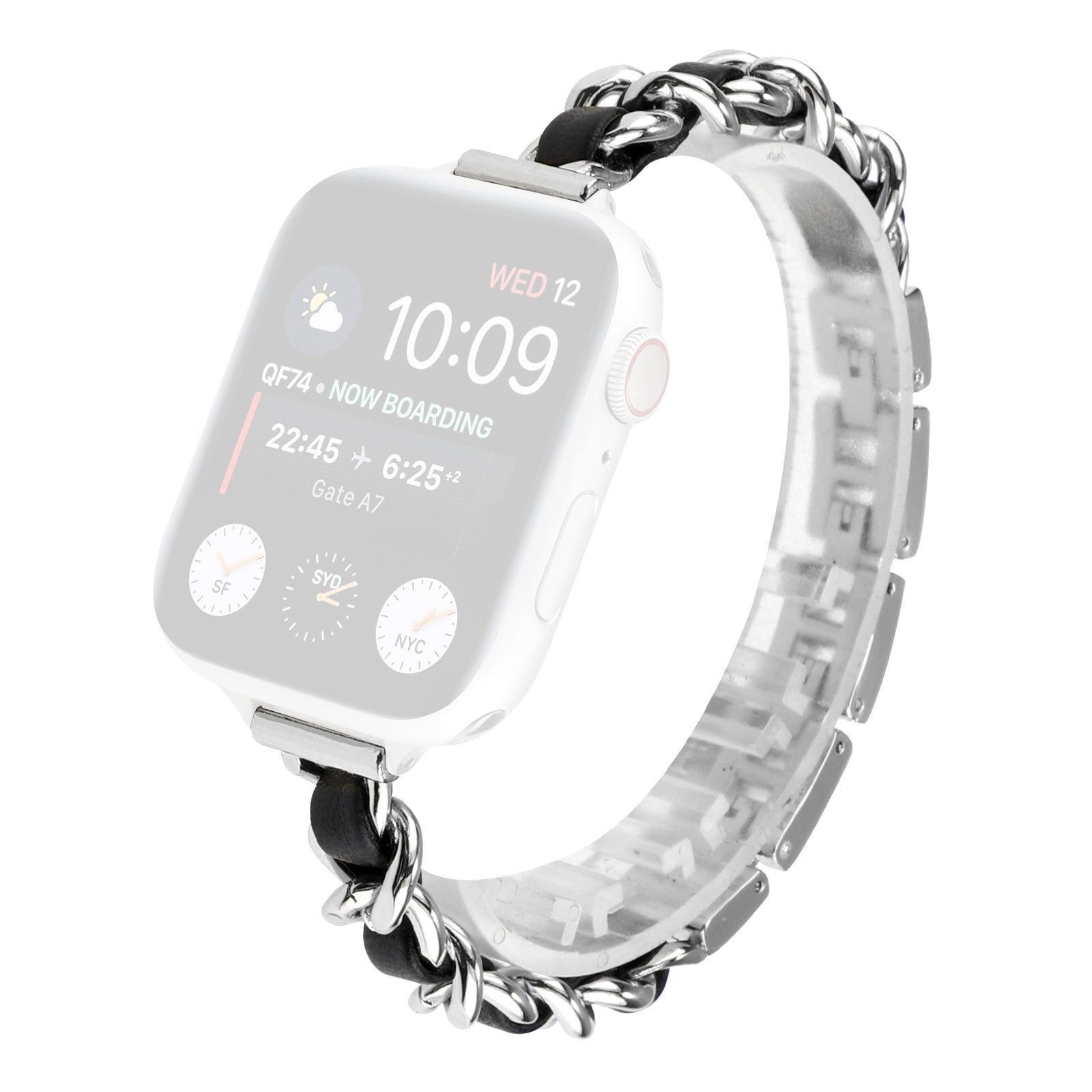 Stainless Steel Smart Watch Strap Watchband for Apple Watch Ultra 49mm Ultra 2 49mm Series 9 45mm SE (2023) 44mm Series 7 8 45mm Series 6 5 4 SE SE (2022) 44m Series 3 2 1 42mm Stainless Steel Smart Watch Strap Watchband for Apple Watch Ultra 49mm Ultra 2 49mm Series 9 45mm SE (2023) 44mm Series 7 8 45mm Series 6 5 4 SE SE (2022) 44m Series 3 2 1 42mm